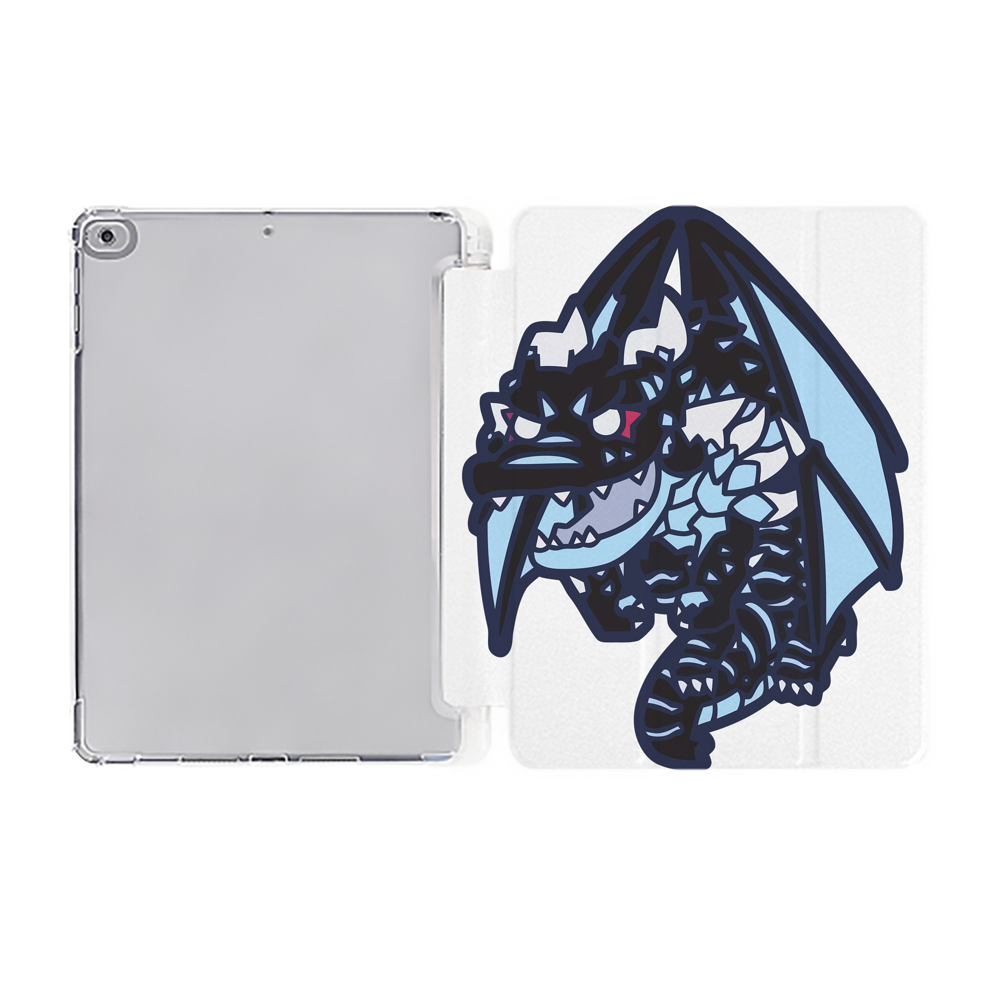（画像用） 転スラ Regarding Reincarnated to Slime IPad ケース ペン収納付き 三つ折りスタンド PUレザー×シリコン 対応機種9.5/10.5/10.9インチ